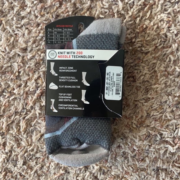 Farm To Feet Damascus Lightweight 1/4 Crew Sock - Picture 2 of 2